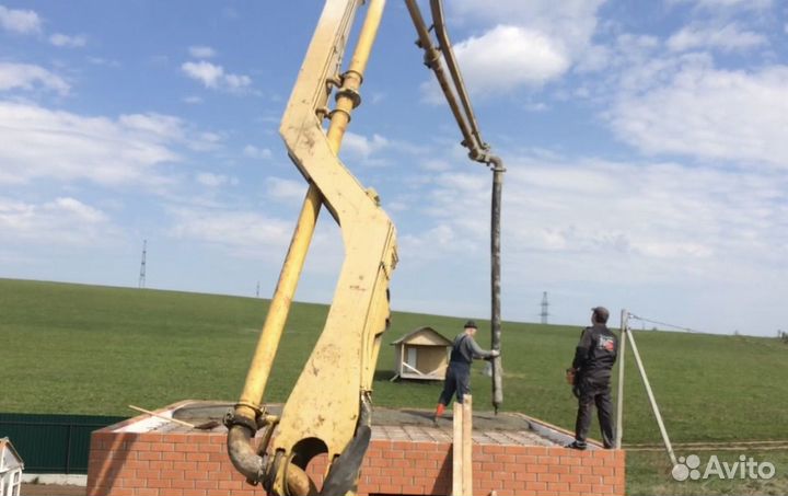 Бетон с доставкой м300 м350 Бетононасос