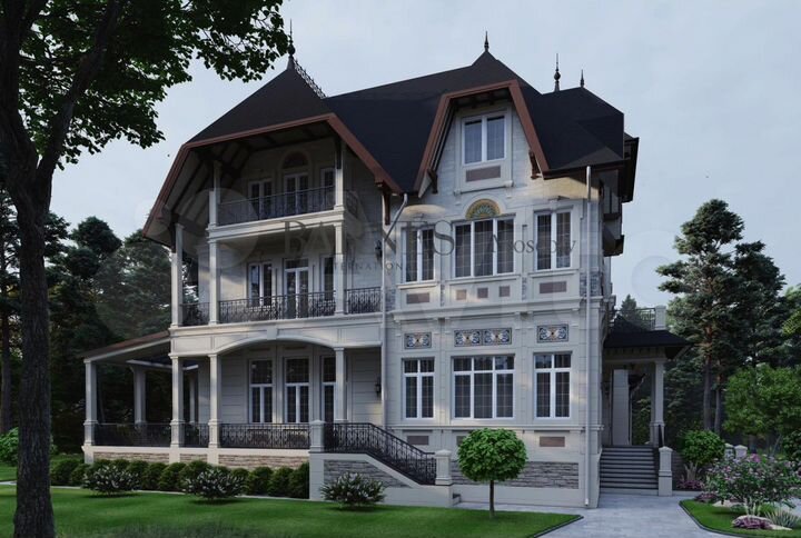 Дом 1104 м² на участке 48 сот.