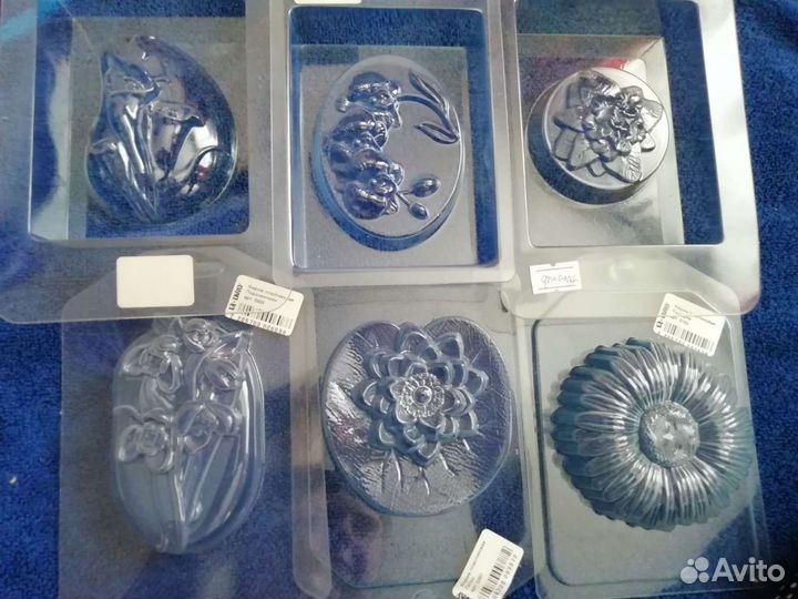 Пластиковые формы для мыла