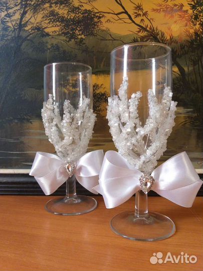 Свадебные бокалы