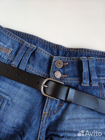 Ремень женский черный