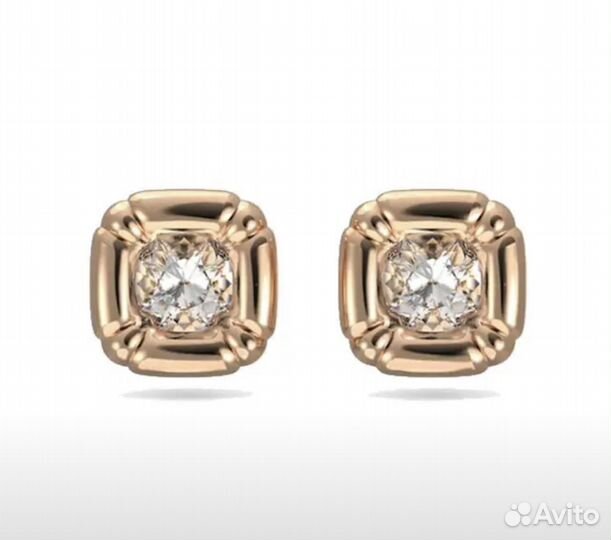 Серьги Swarovski dulcis