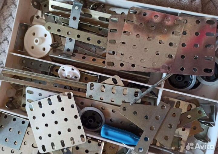 Конструктор металлический СССР