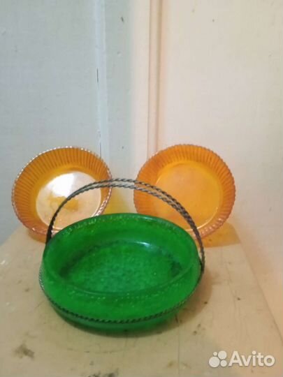 Конфетницы. Вздутое советское оргстекло и пластик