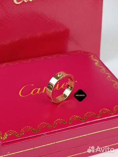 Кольцо Cartier love