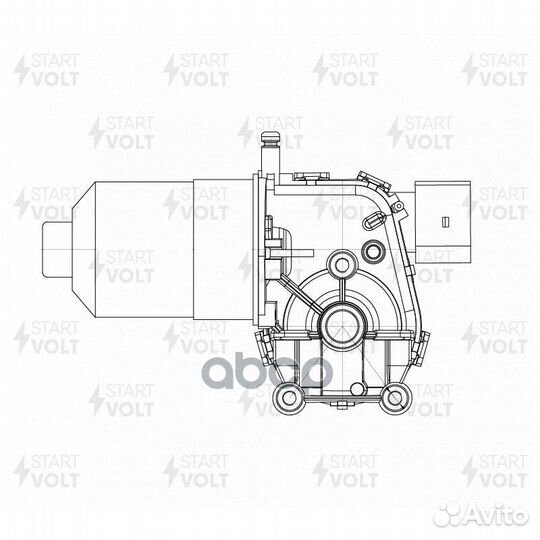 Моторедуктор стеклооч. для а/м Haval Jolion (21)