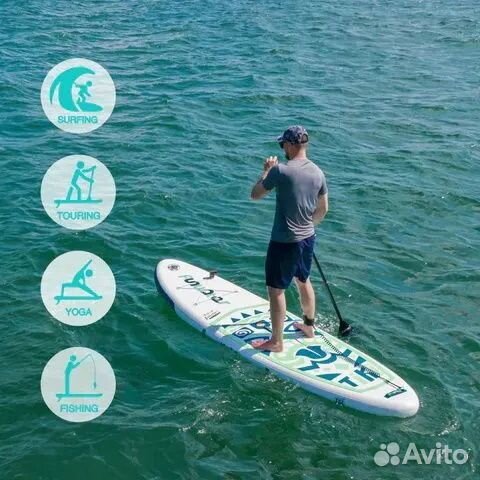 Сап доска с полным комплектом FunWater Tiki 10'6