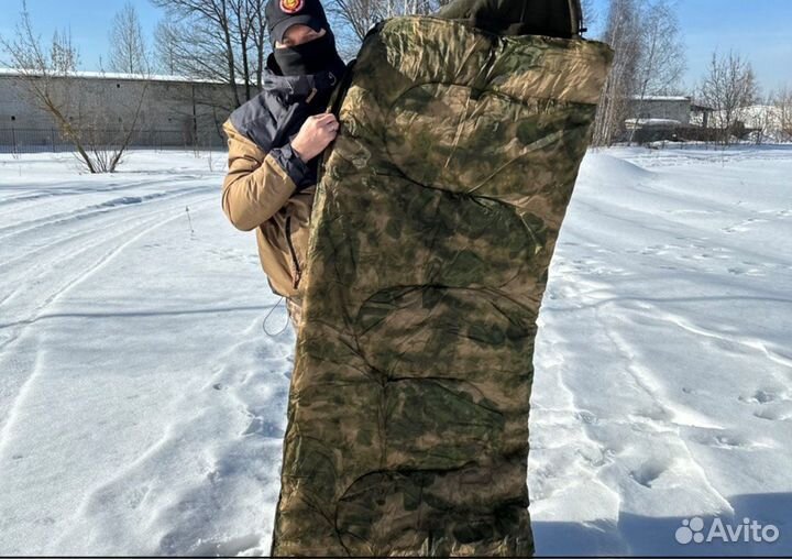 2 спальных мешка, спальники для похода мох -20