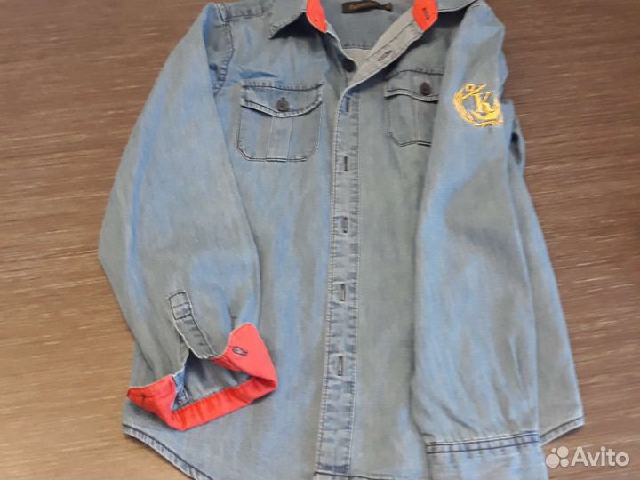 Рубашка на мальчика 128