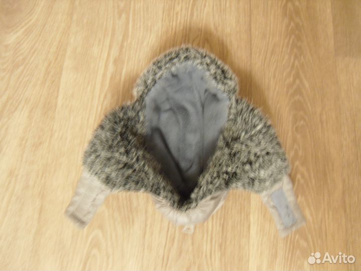 Детская зимняя шапка-ушанка(с мехом)