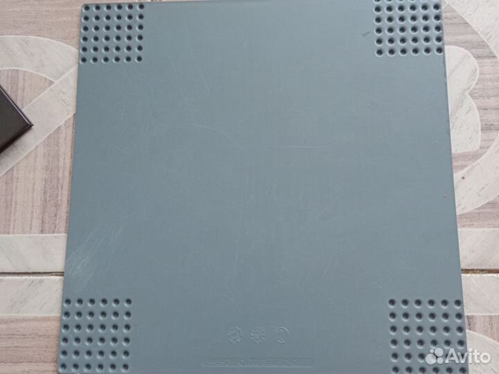 Пластина lego дорога