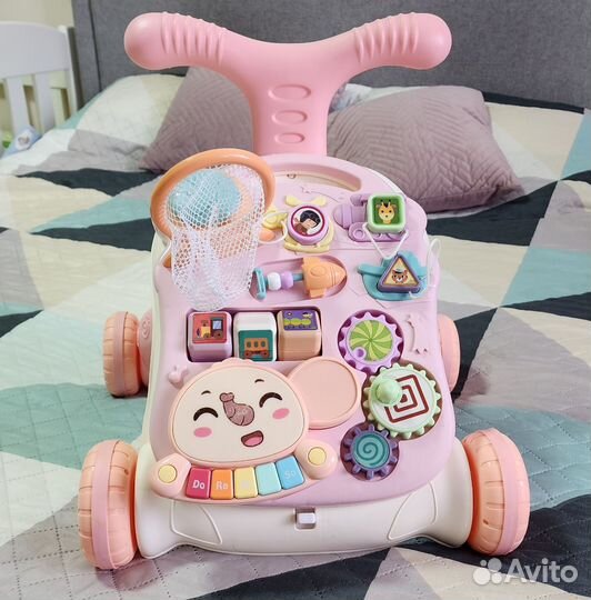 Ходунки каталка 3 в 1