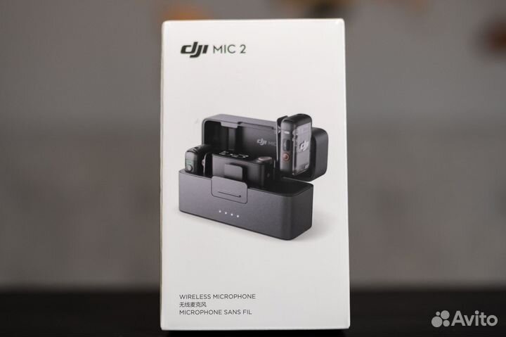 В наличии новый микрофон DJI Mic 2 (2 TX + 1 RX)