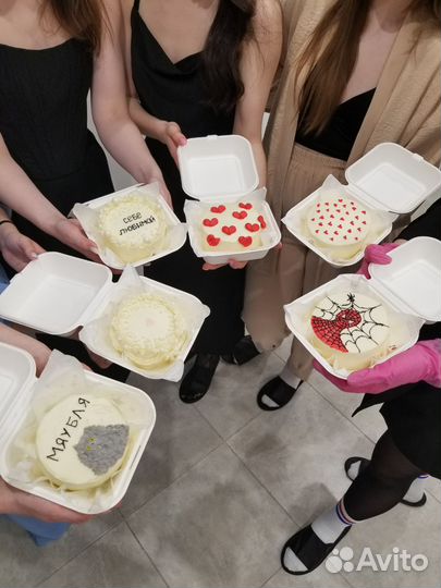 Мастер-класс кондитерский, бенто-торты