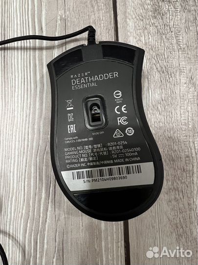 Игровая мышь Razer Deathadder. Хорошее состояние