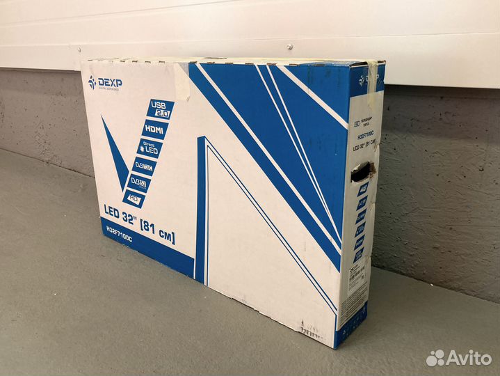 Телевизор LED dexp H32F7100C, 32