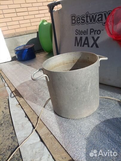 Таз алюминиевый