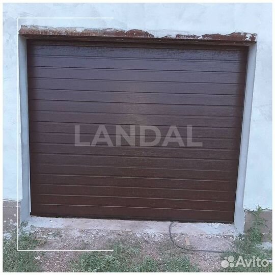 Гаражные секционные ворота