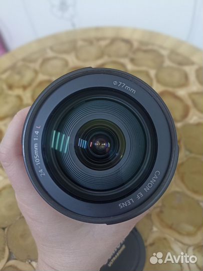 Объектив canon ef 24 105mm f 4l is usm как новый