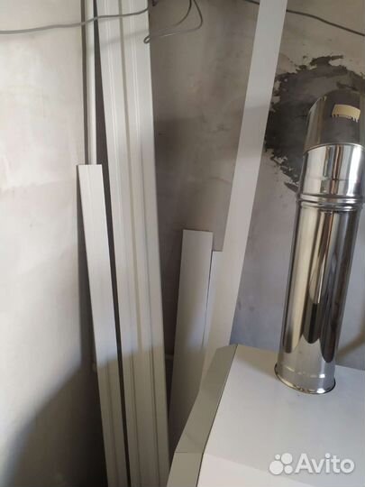 Брус коробочный ламинированный дверная белый