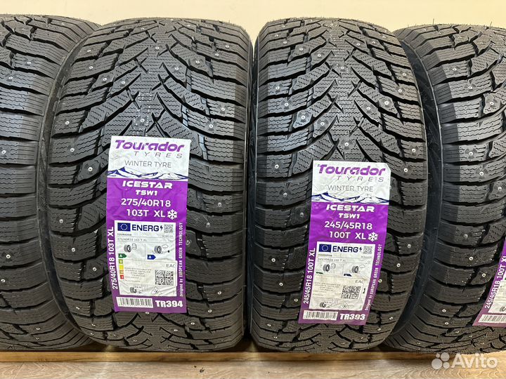 Tourador Ice Star TSW1 245/45 R18 и 275/40 R18 108V