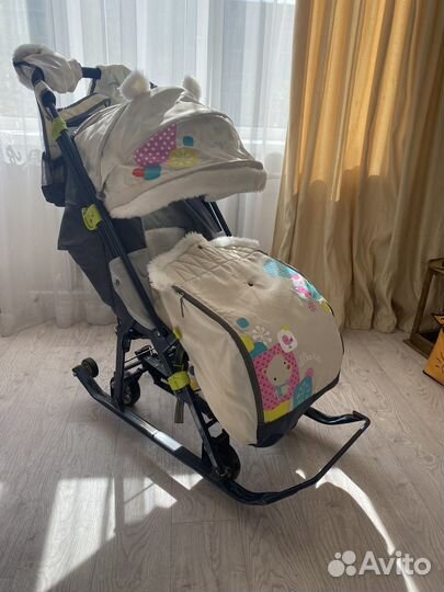 Санки коляска ника