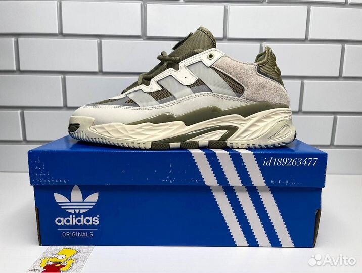 Кроссовки новые Adidas Niteball Beige Khaki