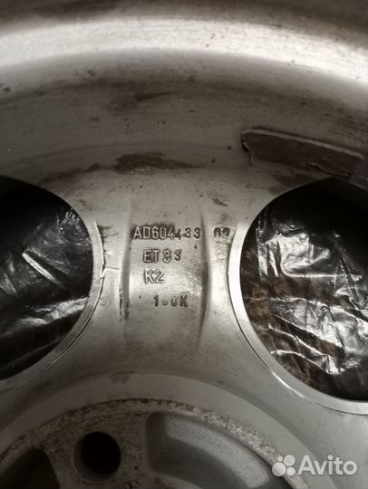 Литые диски r14 на WV Passat B4 3 штуки