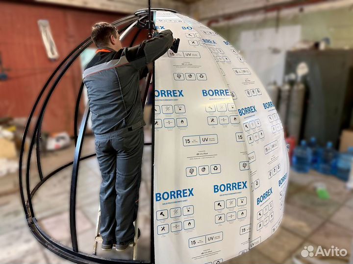 Купольная беседка 7.4 м