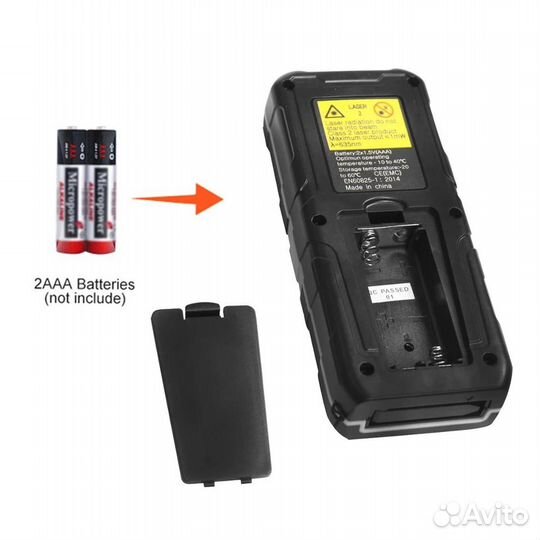 Лазерный дальномер, рулетка Prostormer 40m