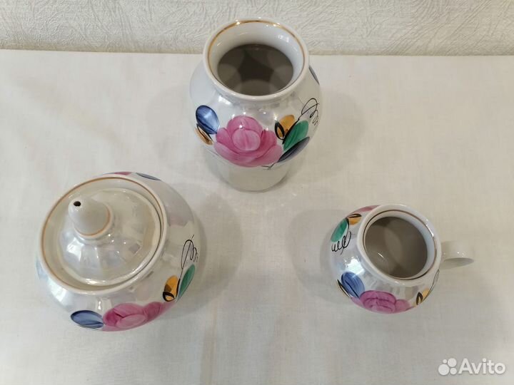 Фарфоровый набор Дулево Розы