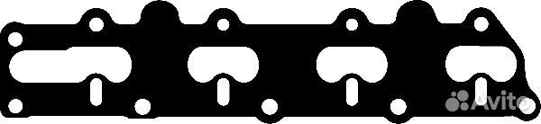 Прокладка коллектора daewoo: leganza 2.0 16V 97-04