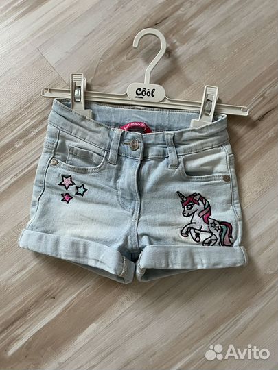 Джинсовые шорты на девочку