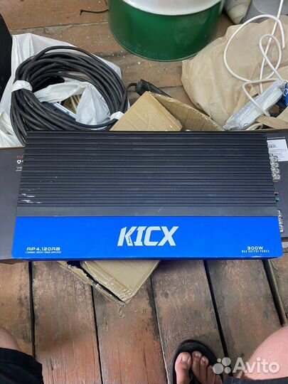 Четырехканальный усилитель Kicx ap 4.120ad