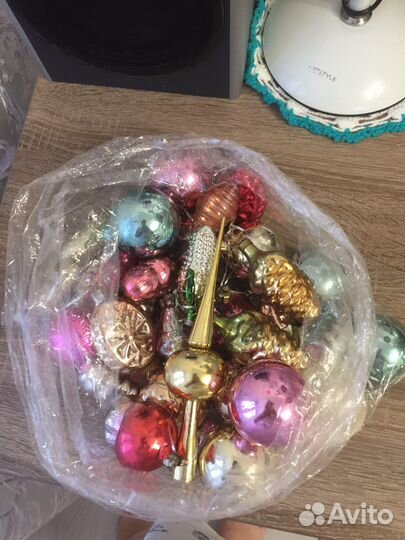 Старинные новогодние игрушки