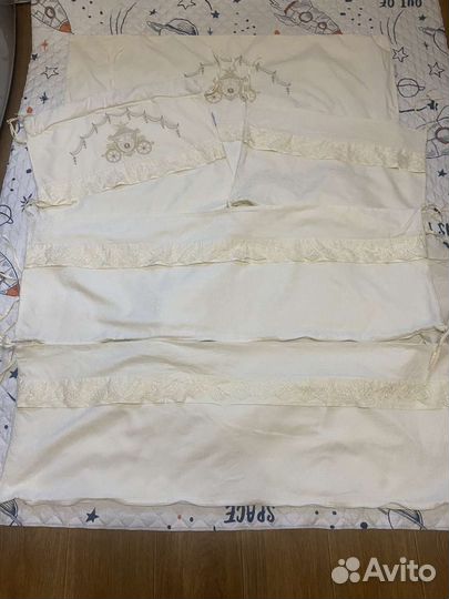 Комплект для детской кроватки девочки