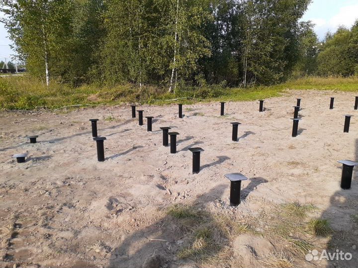 Винтовые сваи под ключ / Фундамент за 1 день