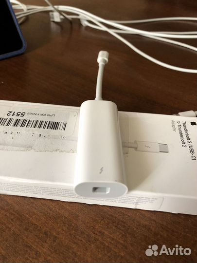 Apple adapter Тhundеrbоlt 3 (usв-C) на Thunderbоlt