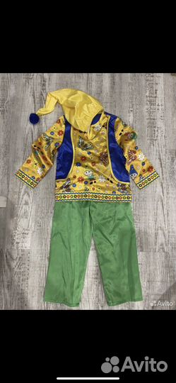 Костюм петрушки 110