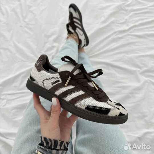 Кеды Adidas Samba OG Cow Print x Notitle