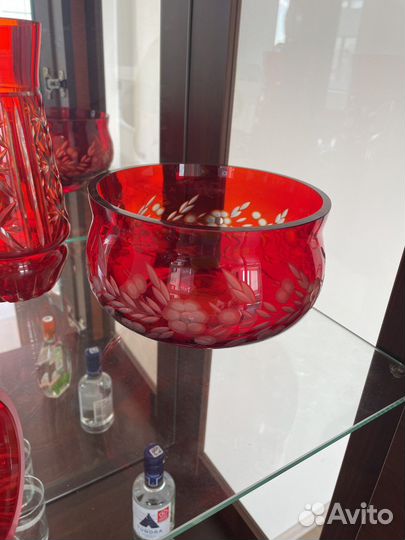 Цветной хрусталь стекло СССР