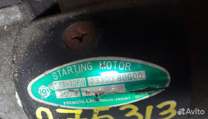 Стартер nissan TD23