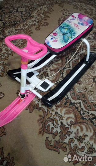 Детский снегокат бу