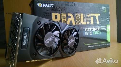 Видеокарта gtx 1050 ti palit