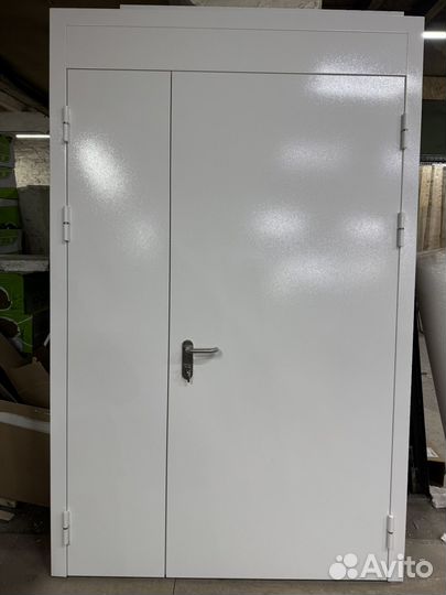 Двери входная противопожарная / техническая серая