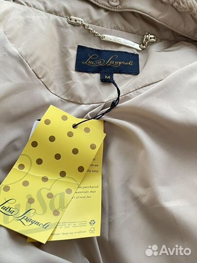 Пуховик Luisa Spagnoli M новый