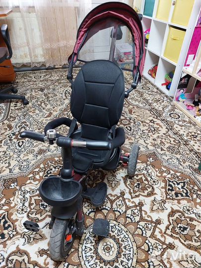 Велосипед трёхколёсный с родительской ручкой