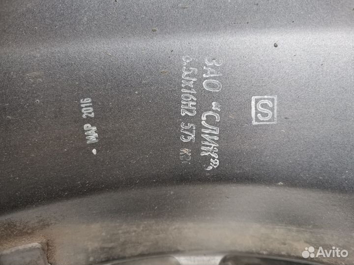 Диски Slik L-213 r16x6.5