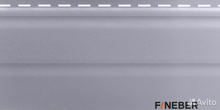 Сайдинг Fineber Серо Голубой Смотрите размер