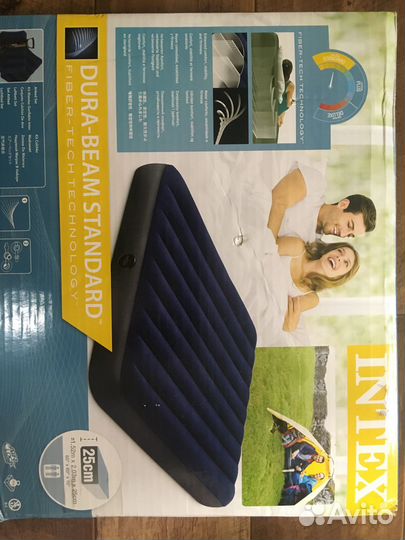 Надувной матрас intex